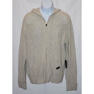 Mens Knit Sweater - Hooded - Wool Blend - Rocawear - MED